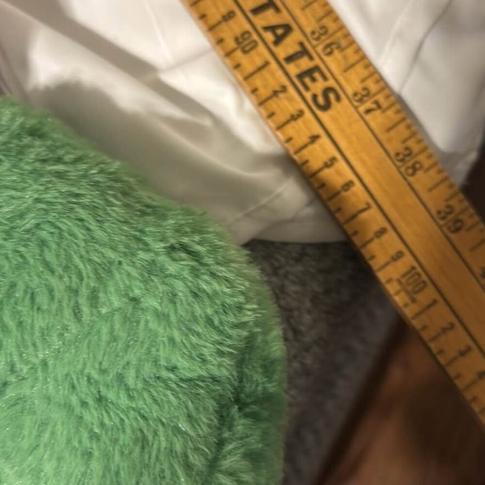 Large Multi-Colored Rattle Plush Caterpillar Toy - Picture 3 of 3